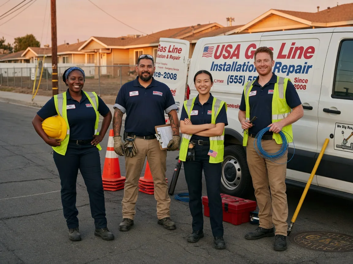 Gas Line Installation company in Tupelo, OK